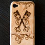 Victorian Keys iPhone 4/s Wood Case