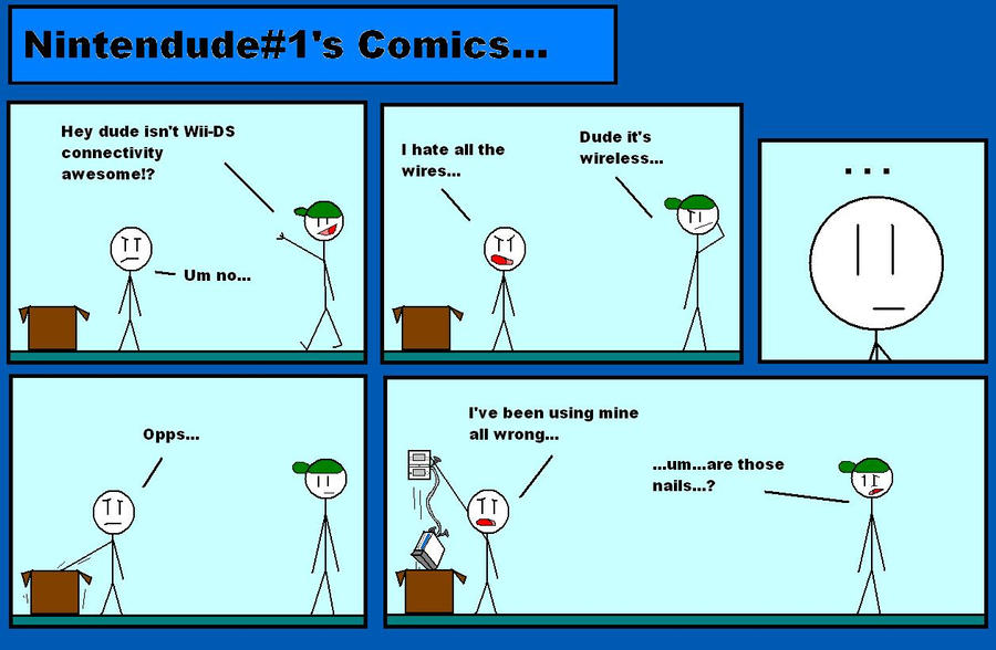 Nintendude's Comics - Wireless? by Nintendude1 on DeviantArt