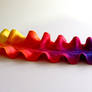 Rainbow Ruffle Scarf