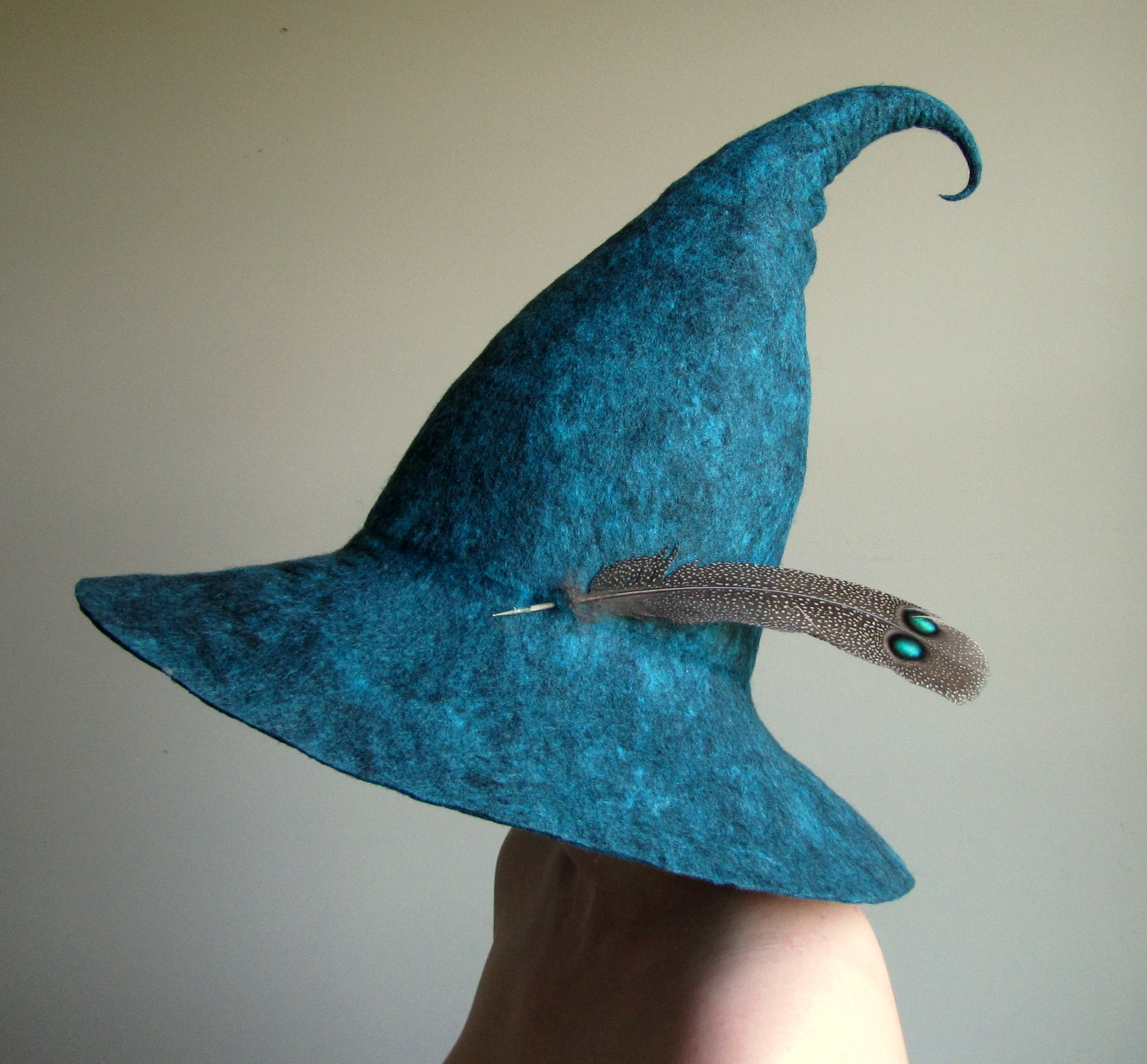 Tall Wide Brim Starry Night Wizard/Witch Hat