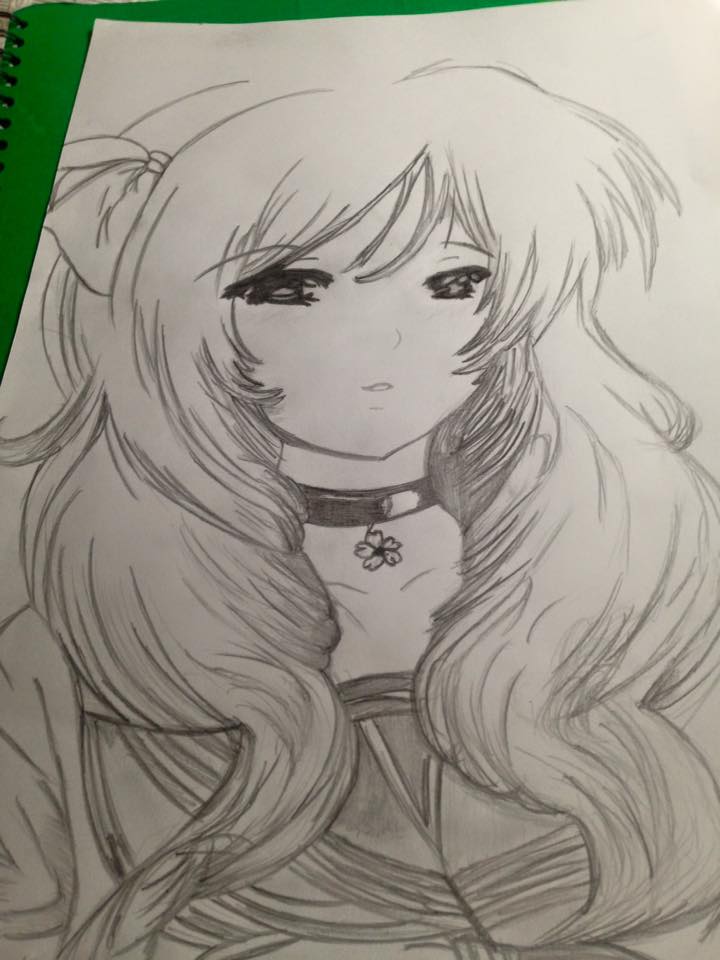 Anime Girl (simple) by Cerise-M on DeviantArt Anime Girl (simple) by Cerise-M on DeviantArt