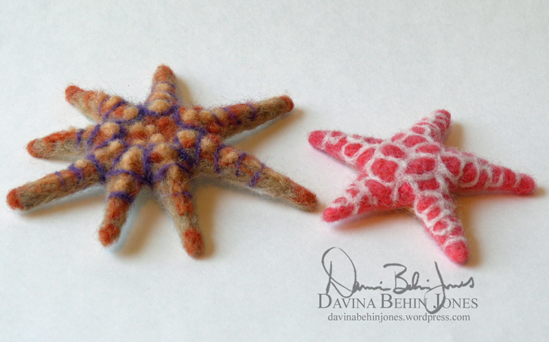 Felted Starfish