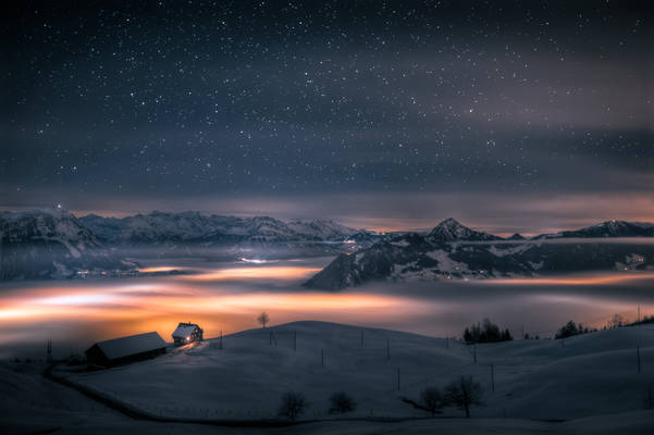 House above the clouds