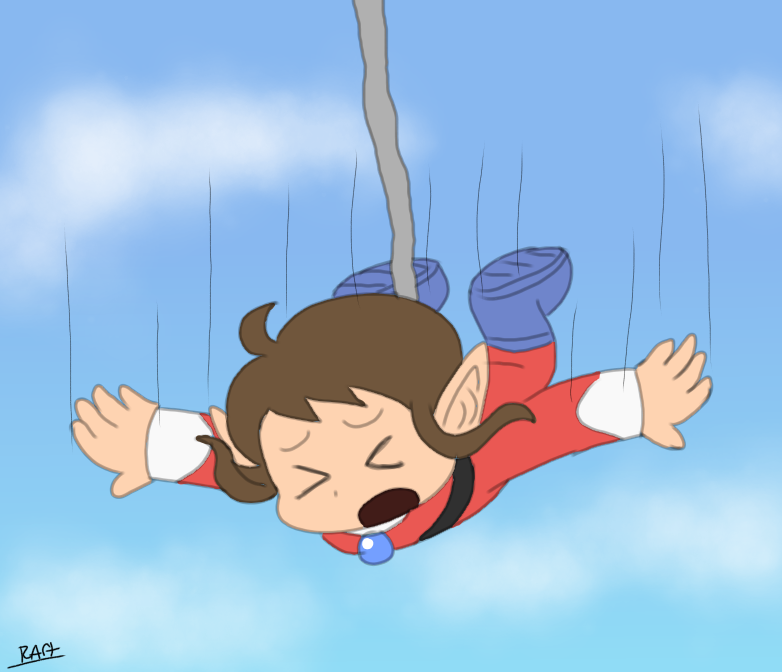 Alex bungee jumping (suggesting #3)