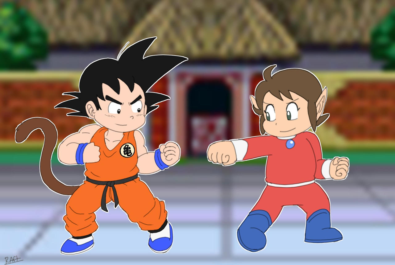 Alex vs Kid Goku (suggesting #4)