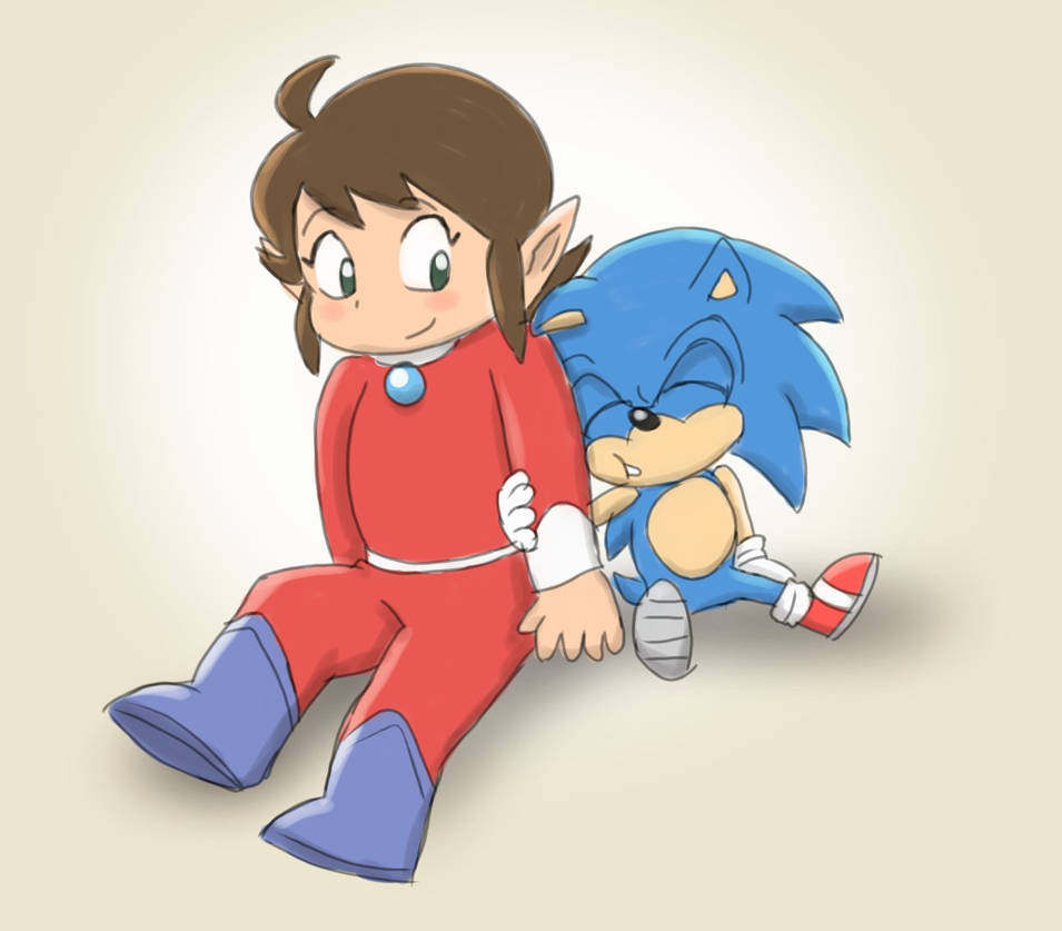Let Bro Sleep Lil bro fell asleep by RahzorArt on DeviantArt