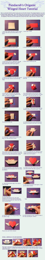 Origami Winged Heart Tutorial