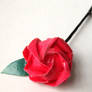 Origami Rose Hair Pin