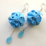 curlcue earrings - origami