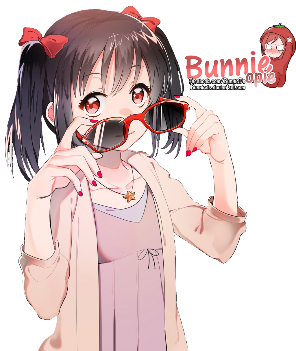 Nico Yazawa Render by BunnieDs on DeviantArt