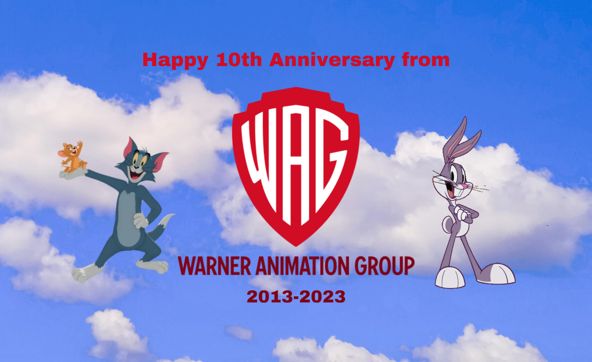 Happy 10th Anniversary from Warner Animation Group by SuperMarioAaron ...