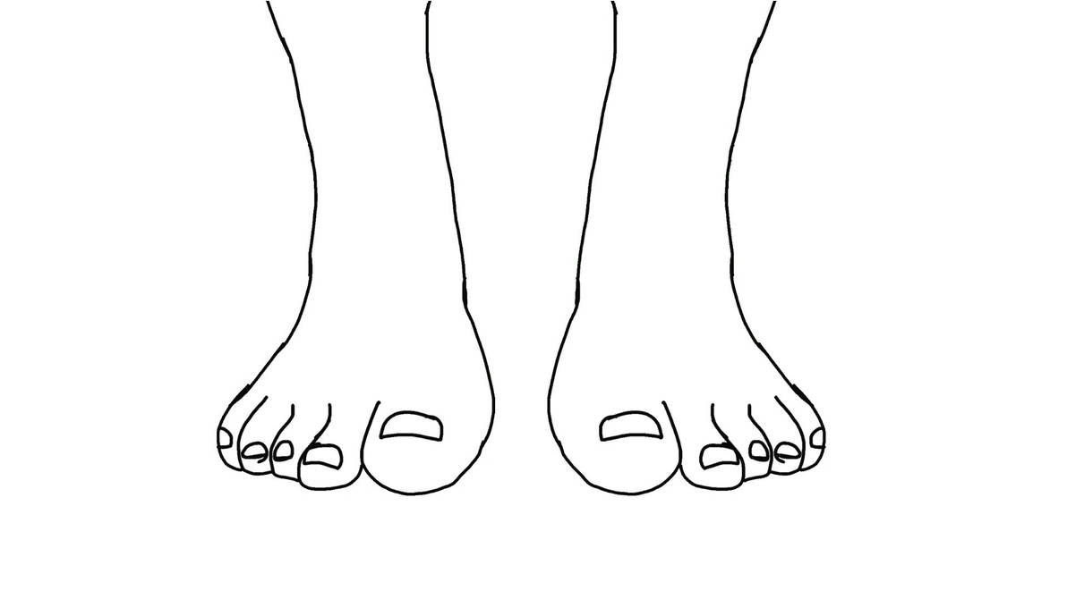 Feet Base 3 by SuperMarioAaron on DeviantArt