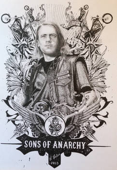 Sons of Anarchy Poster drawing