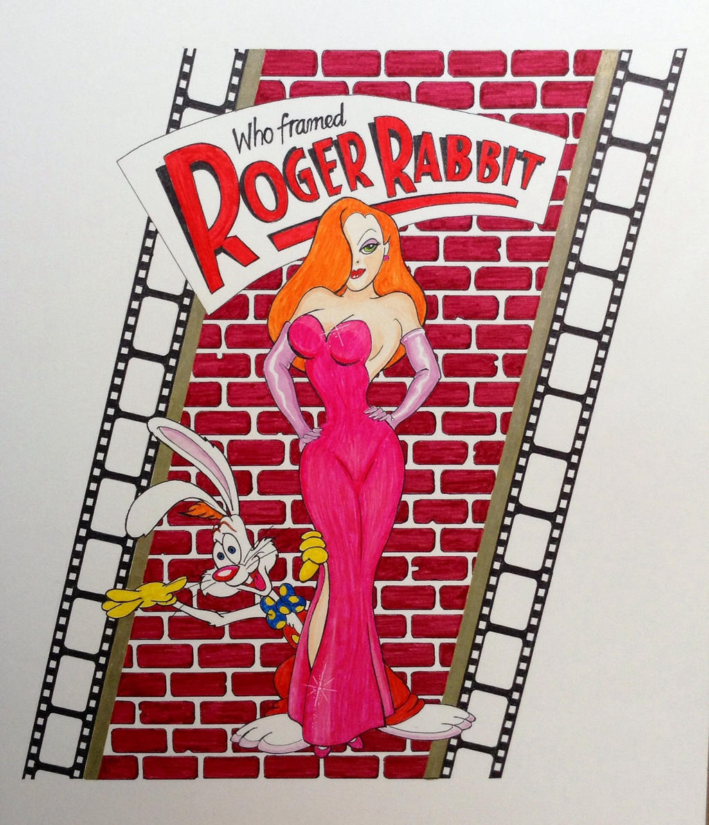 Who Framed Roger Rabbit drawing by Ned-The-Hat on DeviantArt