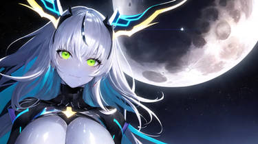 Anime Galactic Beautiful Girl 24