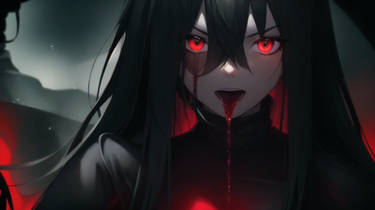 Anime Blood Girl 1