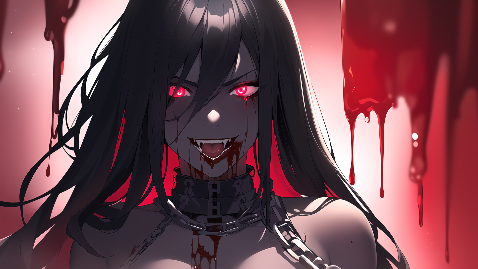 anime #animeedit #bloodc #sayakisaragi #horror #yandere #fypシ