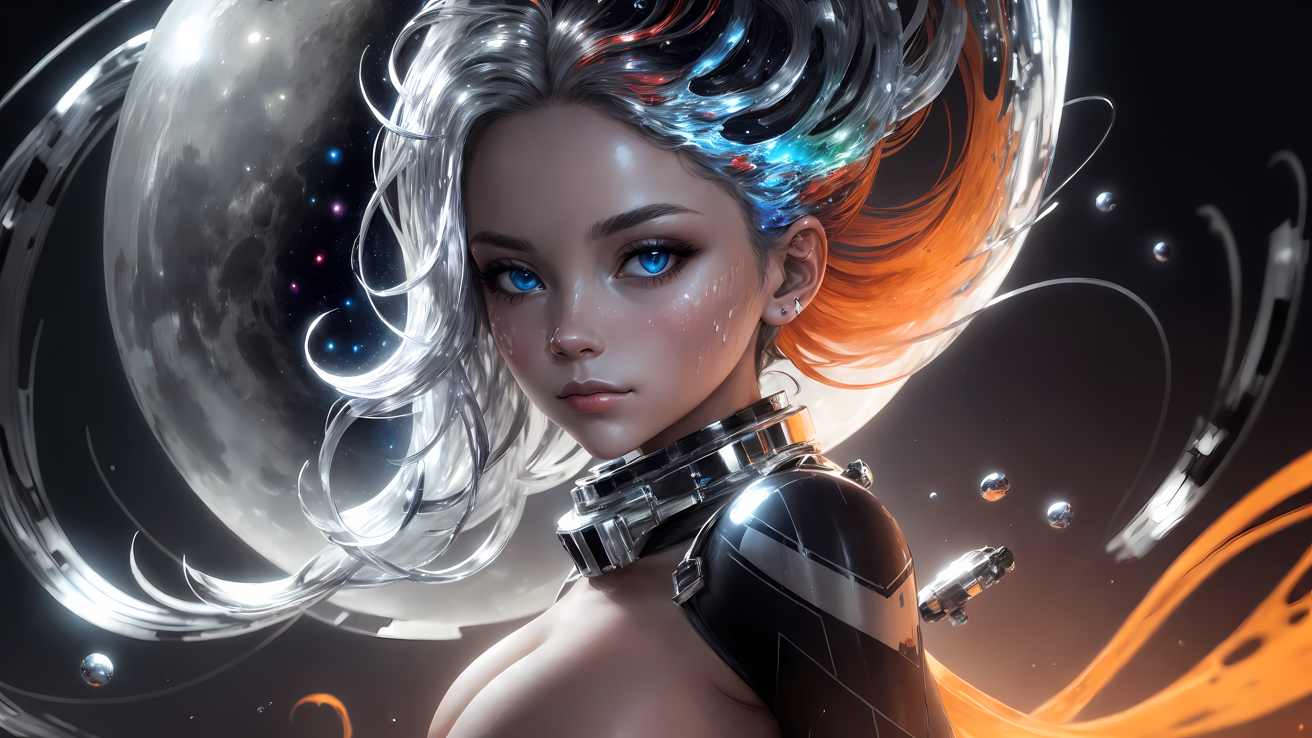 Anime Galactic Beautiful Girl 107 by i-LoveFantasy on DeviantArt