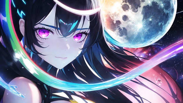 Anime Galactic Beautiful Girl 107 by i-LoveFantasy on DeviantArt
