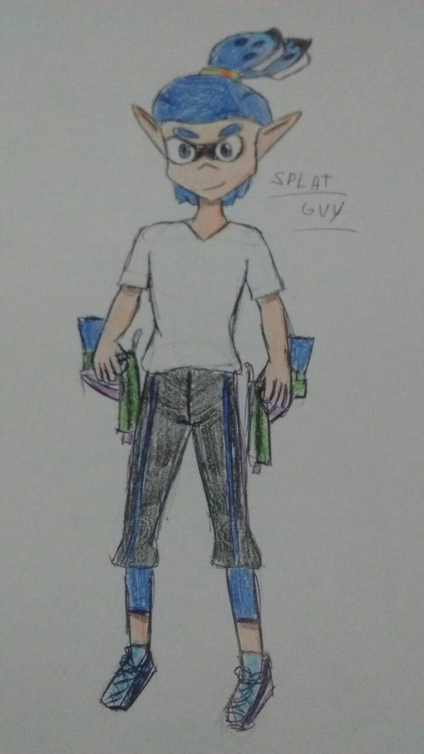 splatoon blue by splatguy on DeviantArt