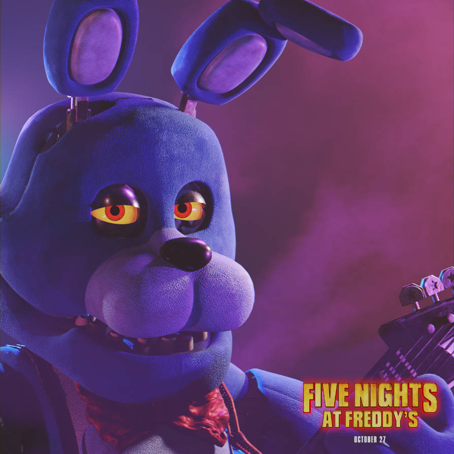 Five Nights at Freddy's Movie| Bonnie (Fan-Render) by fnafmovienews on ...