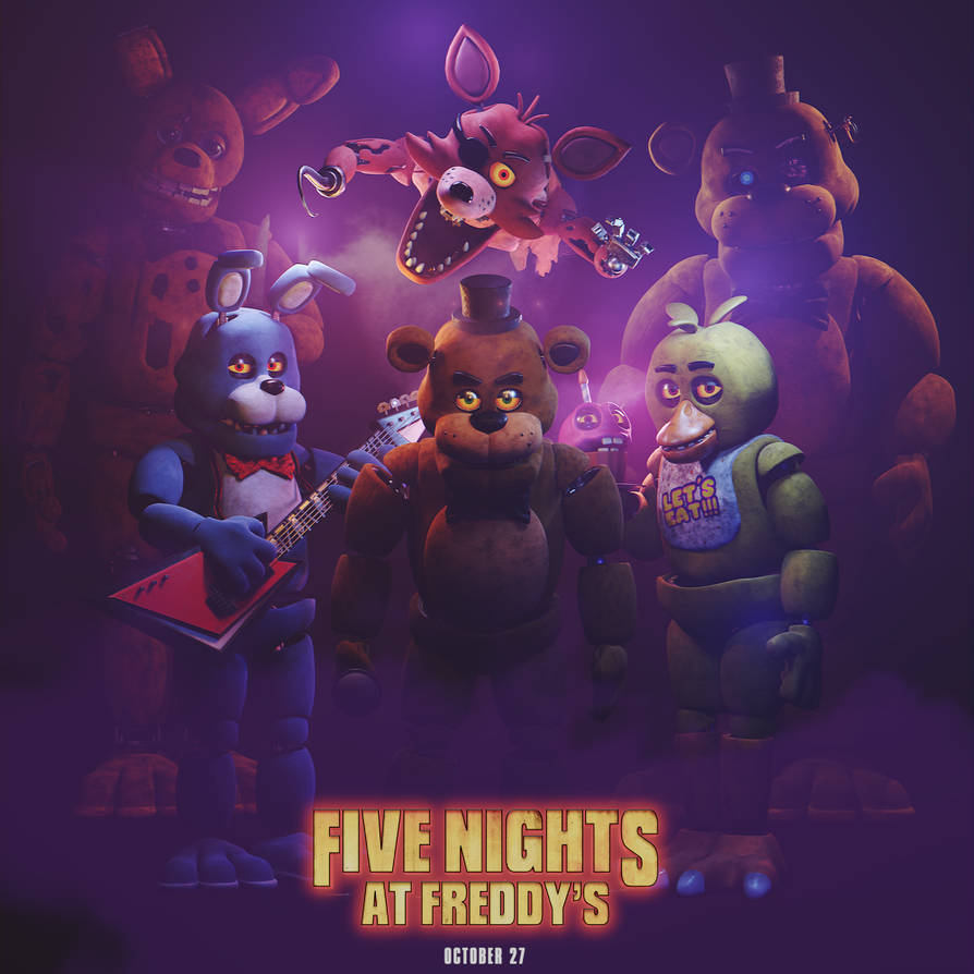 five nights at freddy's 4 movie poster (fanmade) by MEGASAUR2532 on  DeviantArt