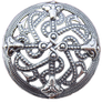 Viking Shield Style Brooch