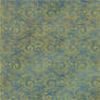 EKD Blue Swirl Damask - 1816