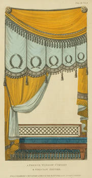 Original 1809 French Curtain
