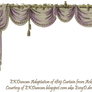 1819 Swag Curtain - Purple