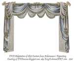 1820 EKD Regency Curtain Room 3 - curtain only