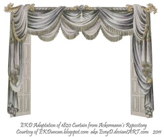 1820 EKD Regency Curtain Room 4 - curtain only