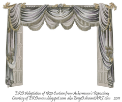 1820 EKD Regency Curtain Room 4 - curtain only