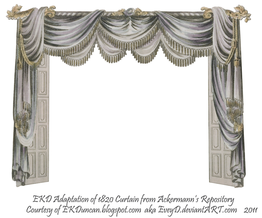 1820 EKD Regency Curtain Room 4 - curtain only