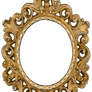 Vintage Gold and Silver Frame - Oval