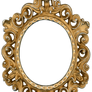 Vintage Gold and Silver Frame - Oval