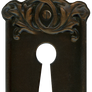 Retro Vintage Door Key Plate for Lock
