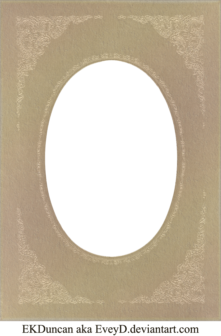 Vintage Decorative Engraved Frame Mat by EveyD on DeviantArt