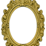 Ornate Gold Frame - Oval 1