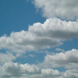 Carolina Blue Sky w Clouds Background Scrapbook 6