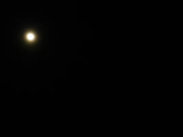Full Moon 2 in a clear Night Sky