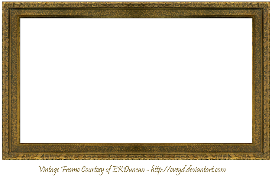 Floral Embossed Frame by EKDuncan by EveyD