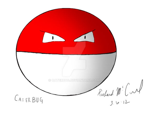 Voltorb by CaterBug on DeviantArt