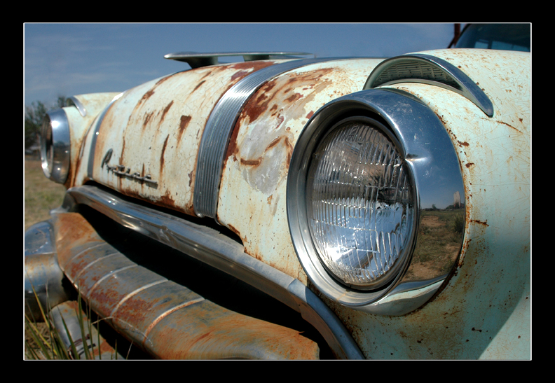 Rusted Pontiac