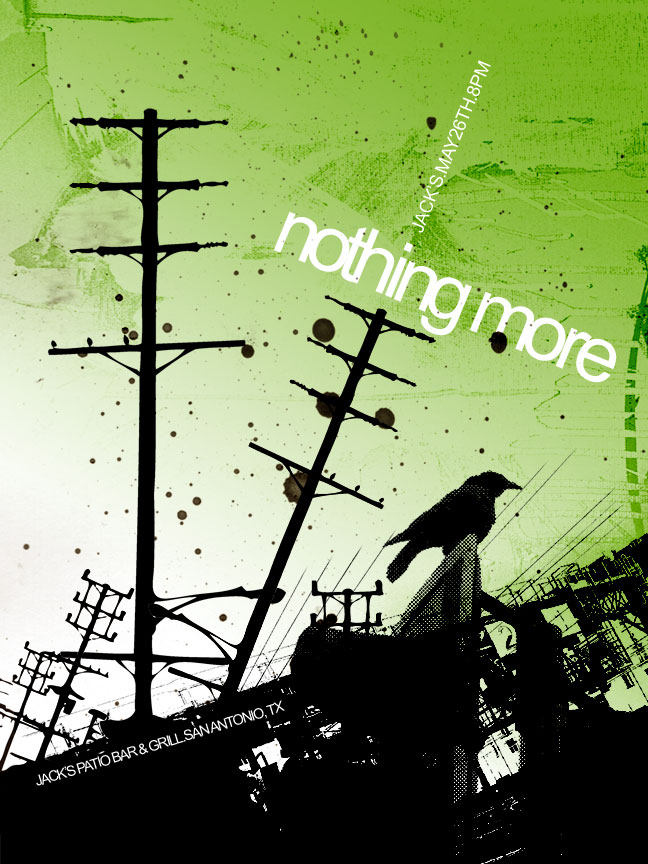 Nothing More gig poster by jake10684