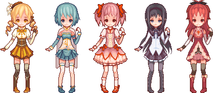 Madoka Magica: Magical Outfits