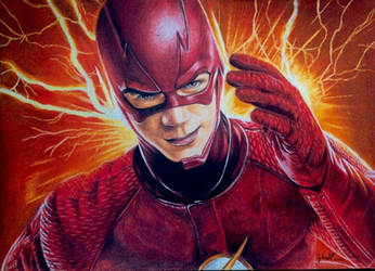The Flash - Barry Allen Drawing