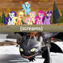 Mane 6 shocked toothless mind controlled