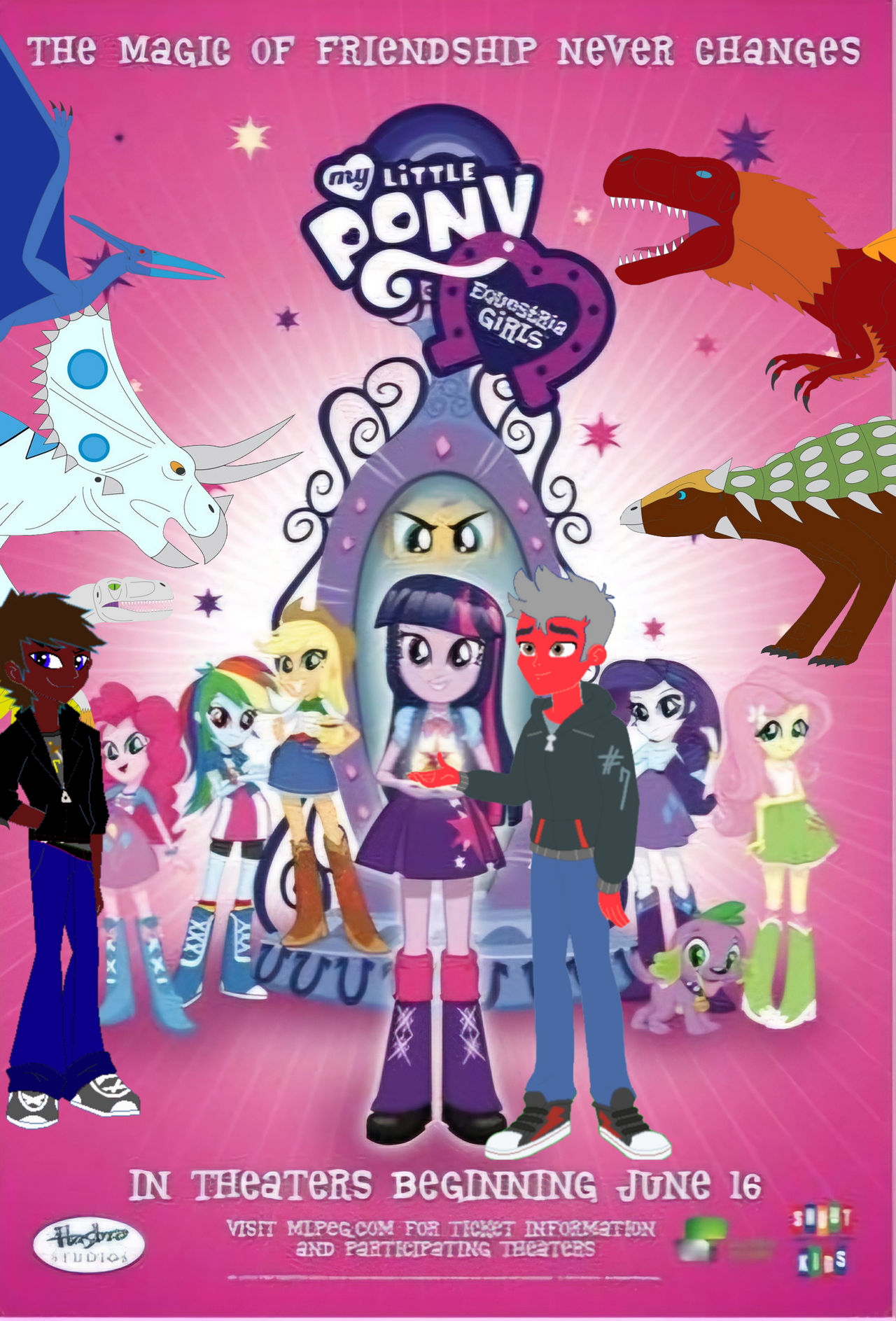 mlp Equestria girls (poster)