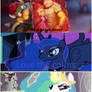 celestia and luna Reacts to Bowser's Masterpiece